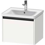 Duravit Ketho. 2 - Шкафче за умивалник 44x58x46 см, 1 чекмедже, матово бяло K25081018180000 (K25081018180000)