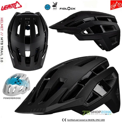 Leatt MTB Trail 3.0 V23 stealth 2023