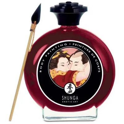 Shunga Body Painting Sparkling Strawberry Wine 100ml