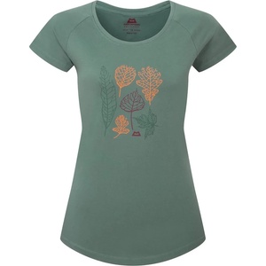 Mountain Equipment Дамска тениска Mountain Equipment Women's Leaf Tee T-shirt - Sage - размер 40 (EU) (916-5949-0314)