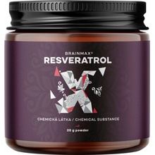 BrainMax Trans-Resveratrol Powder resveratrol prášek 20 g