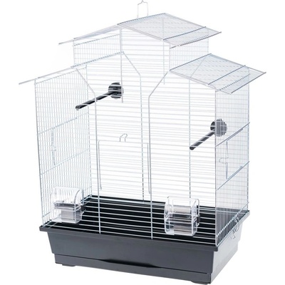 INTER-ZOO Pet Products Клетка за птици IZA II хром - 51 x 30 x 60, 5 см