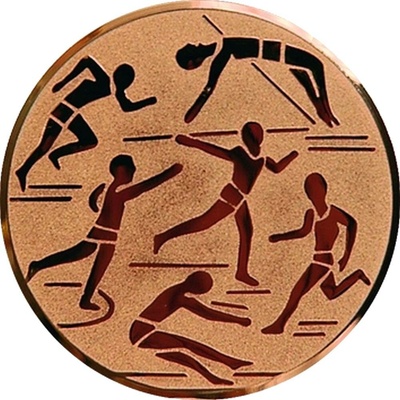 EMBLÉM BRONZOVÝ ATLETIKA