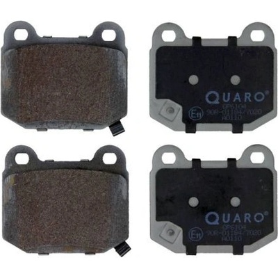 Sada brzdových platničiek kotúčovej brzdy QUARO QP6104