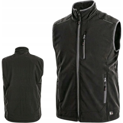 CXS Topeka pánská softshell vesta černá