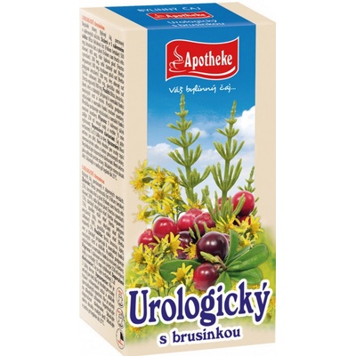 Apotheke Urologický čaj s brusinkou 20 x 1,5 g