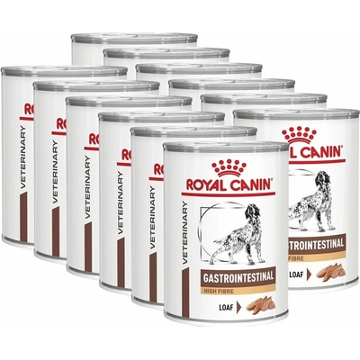 Royal Canin Veterinary Diet Adult Dog Gastrointestinal High Fibre 12 x 410 g