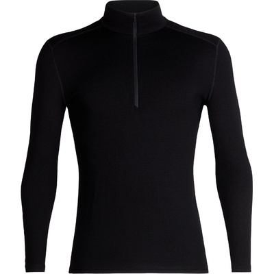 Icebreaker M 260 Tech LS Half Zip čierna