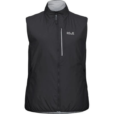 Jack Wolfskin Дамски синтетичен елек Jack Wolfskin Women's Trail Light Insulation 2in1 Vest Synthetic vest - Black (132-1621-0114)