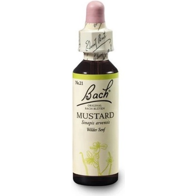Bachovy květové esence kapky Mustard Hořčice polní 20 ml