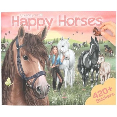 Top Model Happy horses stickerbook