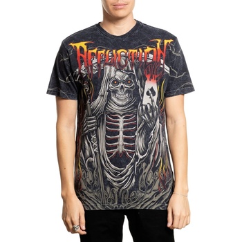 AFFLICTION Мъжка тениска affliction - cursed fate- black - a27828-bklv