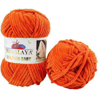 Himalaya příze Dolphin Baby 80372 dýňově oranžová