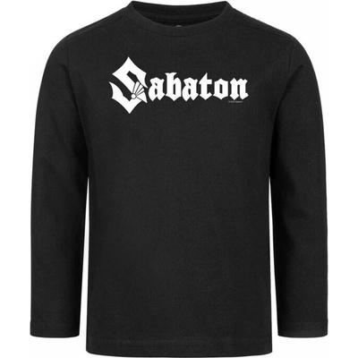 Tričko metal METAL-KIDS Sabaton Logo černá
