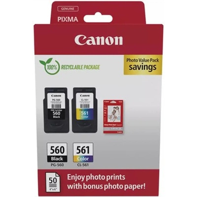 Canon PG-560 / CL-561 Photo Value Pack (3713C008)