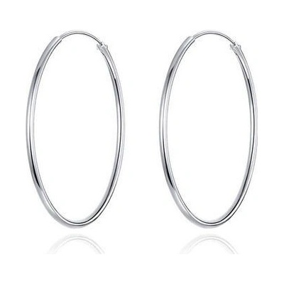 Nubis stříbrné dámské náušnice kruhy NB-3527-35