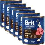 Brit Консерва Brit premium by Nature Говеждо и Трипа 6 x 800 г