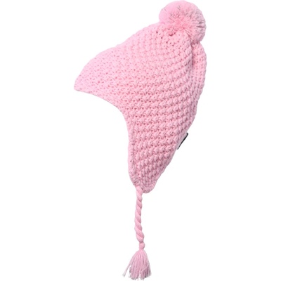 Sherpa Kitty kids dětská zimní čepice světle růžová