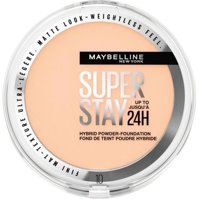 Maybelline SuperStay 24H Hybrid Powder-Foundation kompaktní pudrový make-up pro matný vzhled 10 9 g