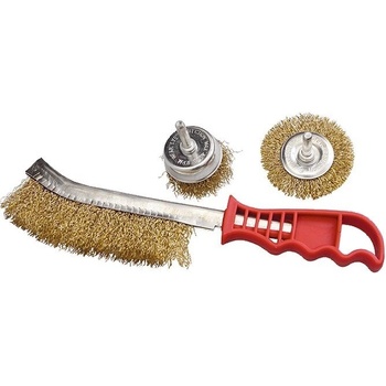 MTX Комплект четки за бормашина, 3 бр. , mtx 744849