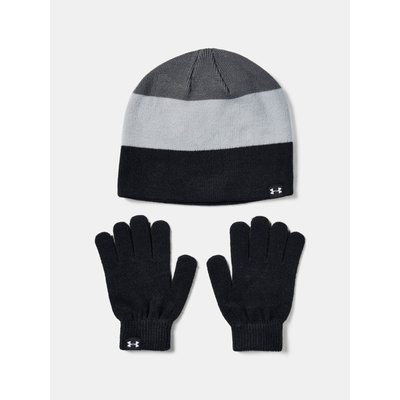 Under Armour Момчешка шапка и ръкавици Under Armour Boys Beanie Glove Combo Under Armour | Cheren | Момчешки | UNI