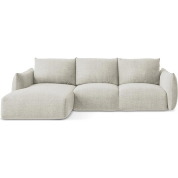 makamii Бежов сгъваем ъглов диван (ляв ъгъл) Leila - Makamii (LEILA_LCF_43_P1_C3)