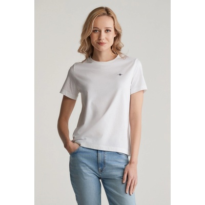 Gant REG SHIELD SS T-SHIRT WHITE