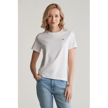 Gant REG SHIELD SS T-SHIRT WHITE