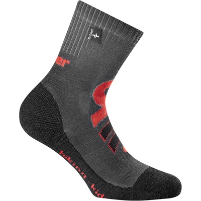 Rohner Детски туристически чорапи Rohner Hiking Kids Walking socks - Anthracite - размер 23-26 (201-0241-0110)