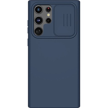 Image 1 of Nillkin Гръб Nillkin CamShield Silky Silicone Case за Samsung Galaxy S22 Ultra - Син