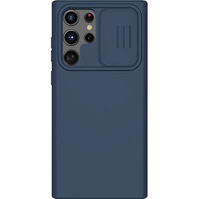 Nillkin Гръб Nillkin CamShield Silky Silicone Case за Samsung Galaxy S22 Ultra - Син