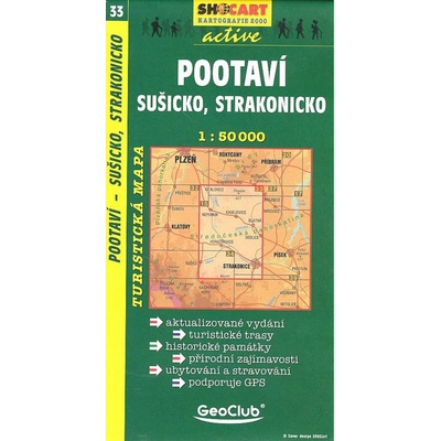 Pootaví Sušicko Strakonicko 1:50 000