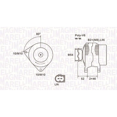 MAGNETI MARELLI 063731970010 generátor (063731970010)