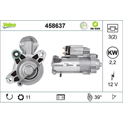 Štartér VALEO 458637