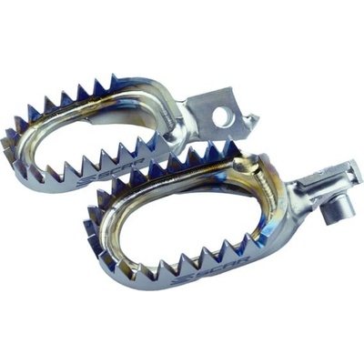 SCAR Anti-Mud Footpegs Titanium Suzuki RMZ S4516AM