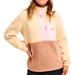 Roxy Дамски поларен пуловер Roxy Women's Alabama Fleece jumper - Cafe Au Lait (105-7375-0213)