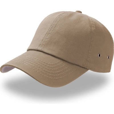Atlantis Headwear Aktion 6 panelová baseballová COT33056055599 khaki Khaki