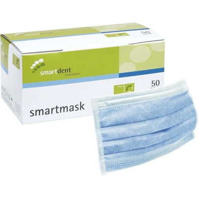 Smartdent Ústenka Smartmask modrá 50 ks