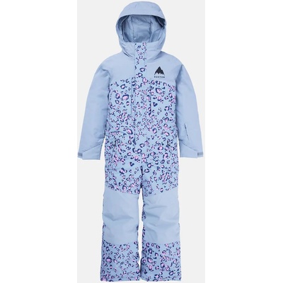 Burton Kids 2L One Piece Snowsuit dusty blue / cheetah