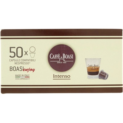 Boasi caffé intenso kapsule nespresso 50 ks