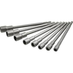 GEKO Комплект магнитни накрайници за винтове 6-13mm, 8бр 60982 (G15009)