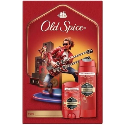 Old Spice Epic Legend tuhý dezodorant 50 ml + sprchový gél 250 ml