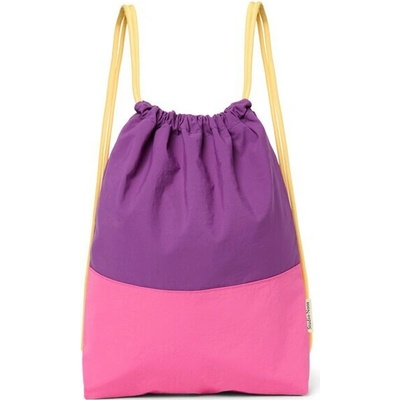 STUDIO NOOS - Patchwork Gym bag - tělocvičný vak Bright Pink