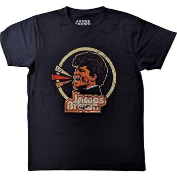 James Brown Риза Circle & Logo Unisex Black M (JABRTS08MB02)