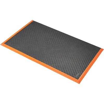 Notrax 649 Safety Stance Solid Vysokokvalitná protiúnavová rohož oranžová 97 cm x 163 cm