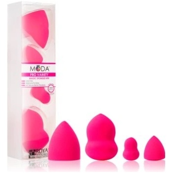 Royal & Langnickel Moda Magic Sponges houbičky na make-up 4 ks