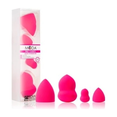 Royal & Langnickel Moda Magic Sponges houbičky na make-up 4 ks