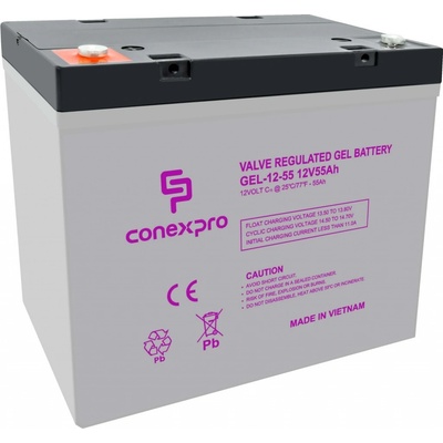 Conexpro 12V 55Ah GEL-12-55