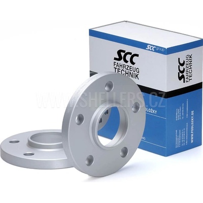 Rozšiřovací podložky SCC 12mm 5/112 - 66,6 mm, 12025E elox šedé | Zboží Auto