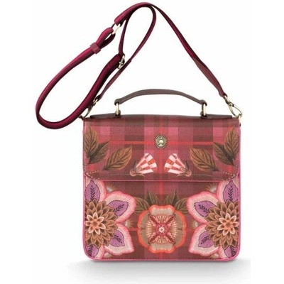 Pip Studio Flores Felices cross body kabelka červená
